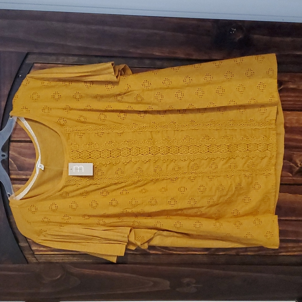 Maurices new mustard yellow top